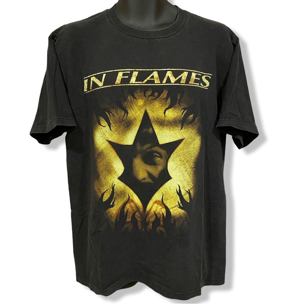 Vintage 2001 In Flames Tour T-Shirt - Picture 1 of 5